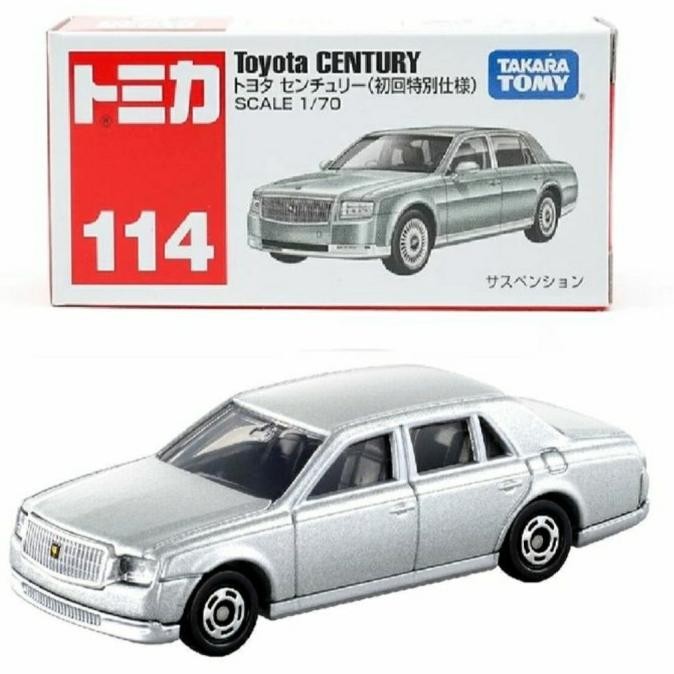 Tomica Reguler 114 Toyota Century Silver