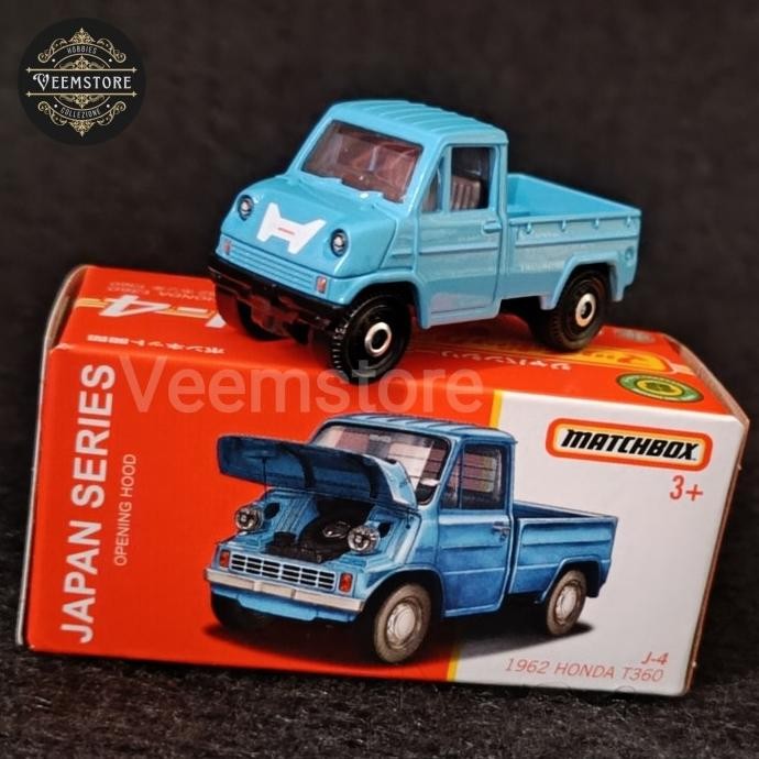 Matchbox 1:64 Honda Pickup T360 [Open Hood]
