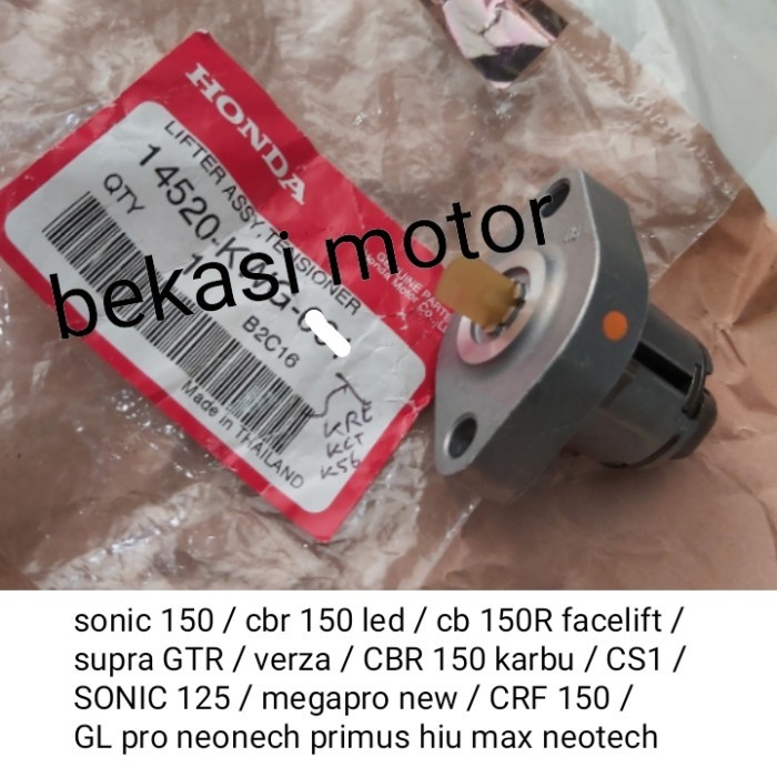 Lifter Tensioner Honda Sonic 150 New Cbr 150R Cb 150R Gtr Original
