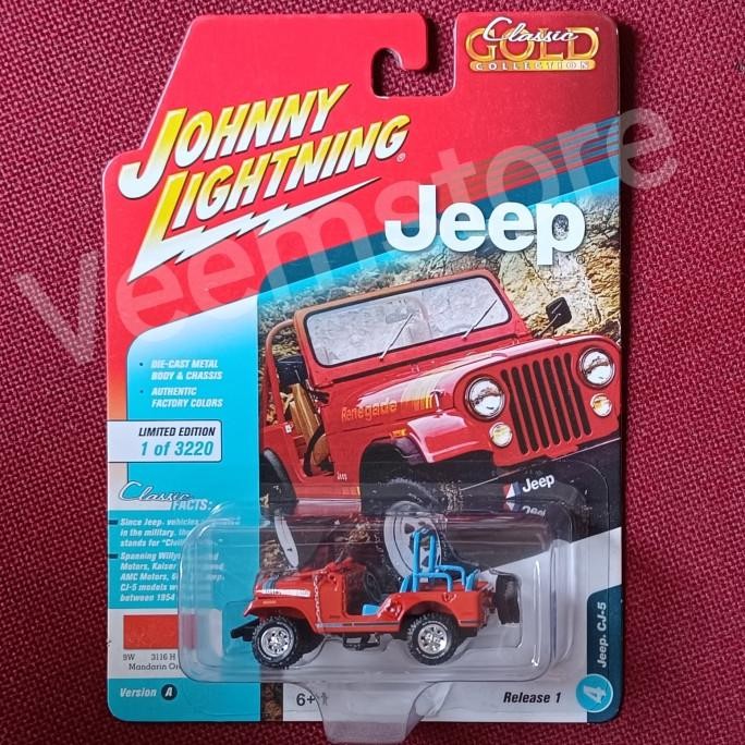 Die Cast 1:64 Jeep CJ5 Renegade Convertible JLCG013.
