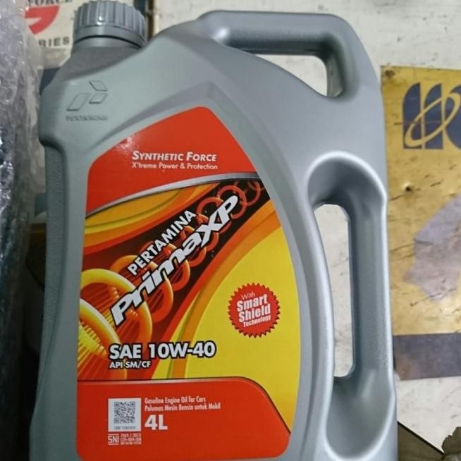 Mesran Prima Xp 10W 40 Isi 4L Oli Mobil Promo