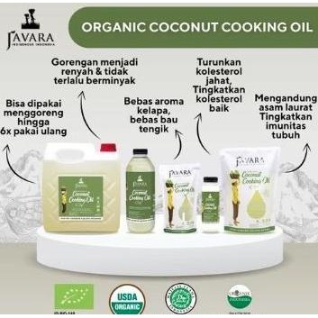 

JAVARA Coconut Cooking Oil (CCO) Minyak Kelapa 5 Liter