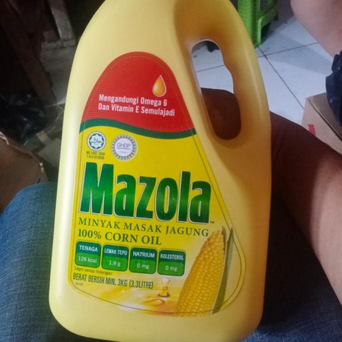 

Mazola minyak jagung 3.3 liter