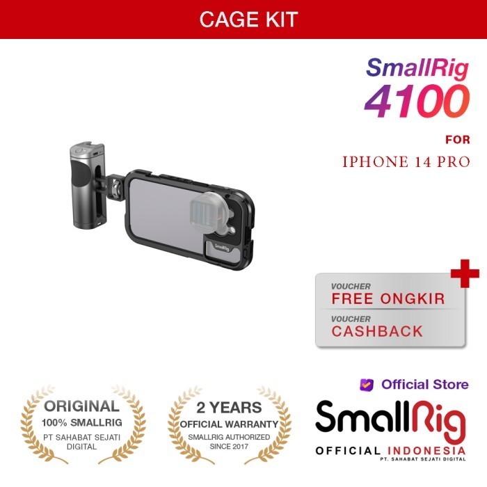 SmallRig Mobile Video Cage Kit Single Handheld 14 Pro 4100