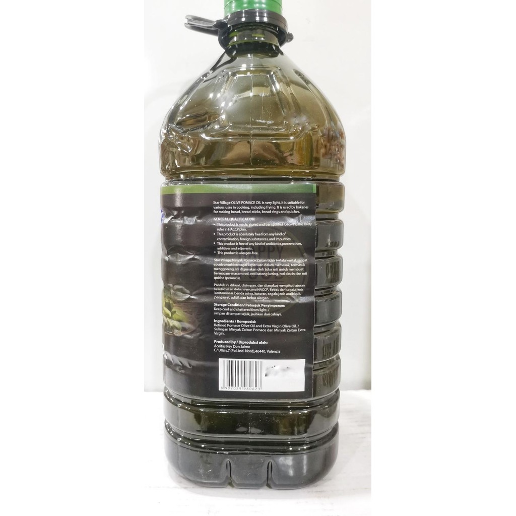 

RED EAGLE MINYAK MASAK 5 L/LA PEDRIZA OLIVE POMACE OIL/MINYAK ZAITUN