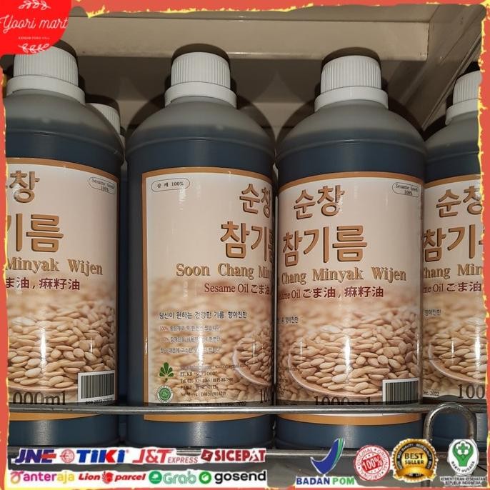 

Soon Chang Minyak Wijen Kemasan Botol Plastik 1000 ml