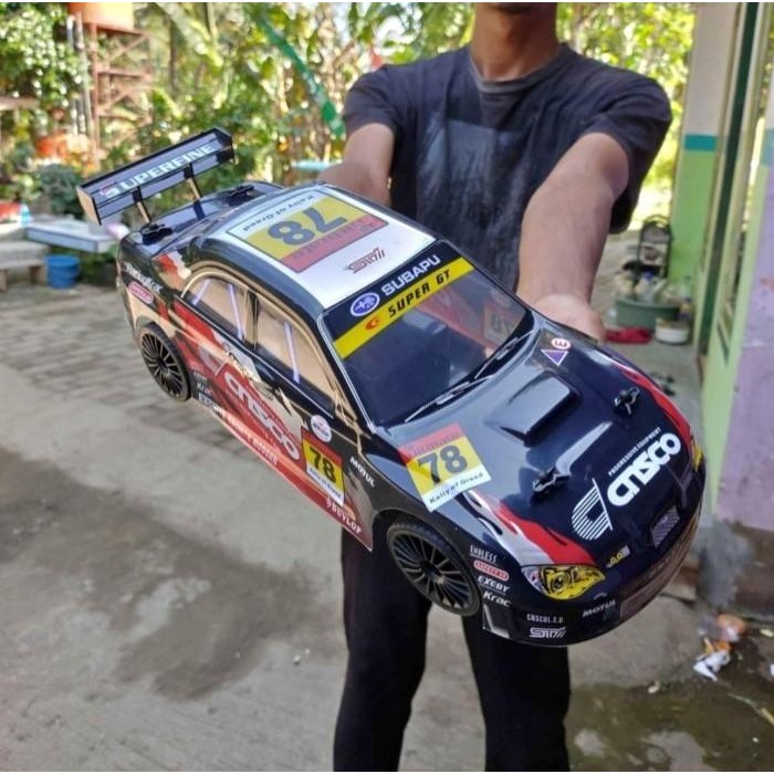 Mobil Remot Rc Sanzuan 4Wd Rc Drift Onroad 4X4 Skala 1:14 San Zuan