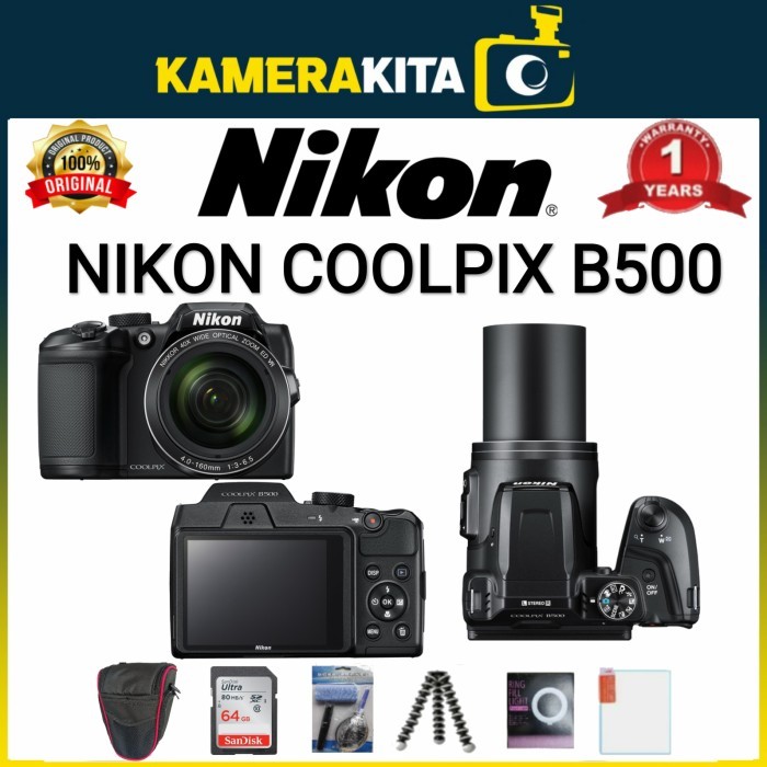 NIKON COOLPIX B500 KAMERA / NIKON COOLPIX B500 ZOOM