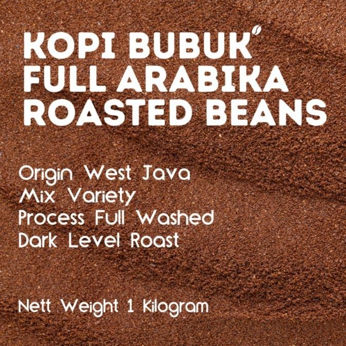

Kopi Bubuk Full Arabika Jawa Barat Harga Ekonomis - Ground Only! L21JA