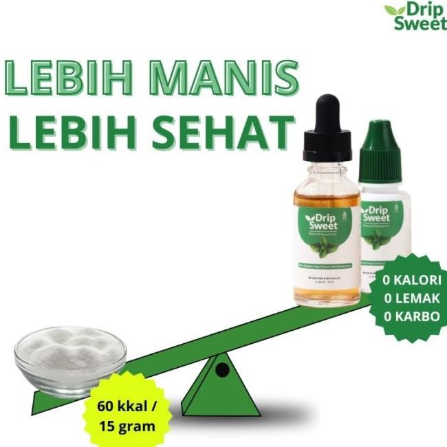 

Dripsweet Gula Stevia Pemanis Ala Cair 30Ml