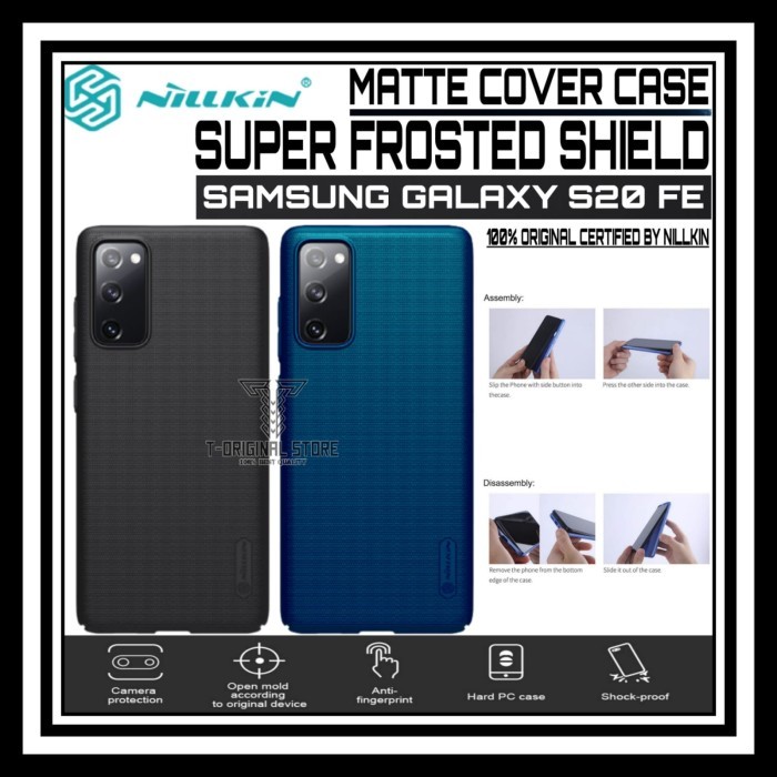 SAMSUNG GALAXY S20 FE S20FE NILLKIN HARD CASE FROSTED COVER PC CASING