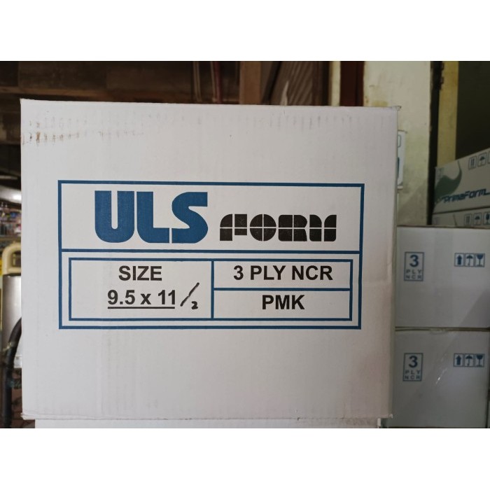 

Kertas continous form 3 ply ULS 9 1/2" X 11