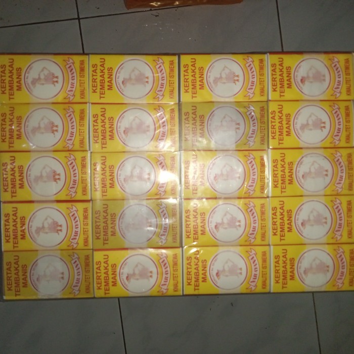 

kertas narayana strip kuning 1 bal