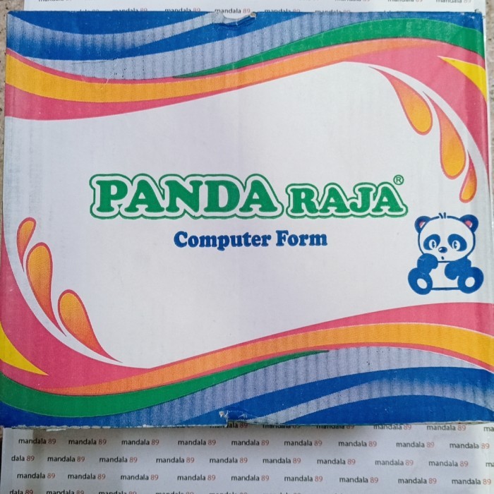 

continius form 9.1/2 x 12 - 5 ply ncr warna isi full 500 sheet