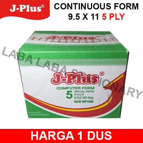 

Continuous Form JPlus Rangkap 5