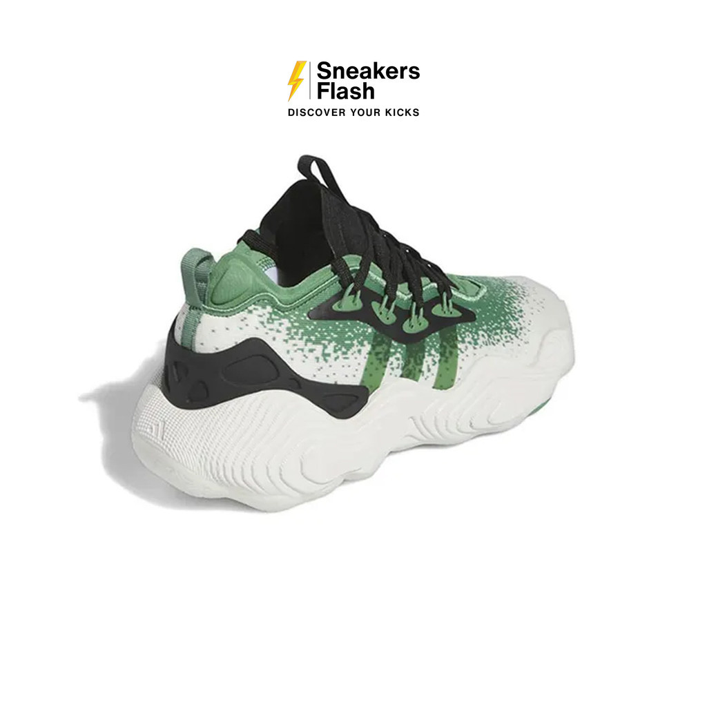 ADIDAS Trae Young 3 Low Grey Green Sepatu Basket Pria - IE2703 - Size 44