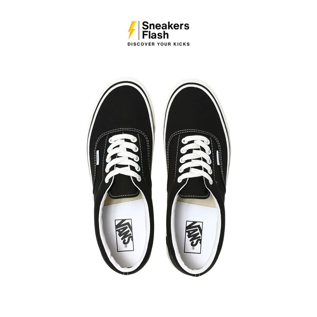 VANS Era 95 Dx Anaheim Factory Black White Sepatu Sneakers Unisex - VN0A2RR1UDA - Size 36