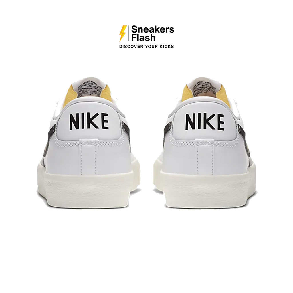 NIKE Blazer Low 77 Vintage White Sepatu Sneakers Pria - DA6364101 - Size 44.5