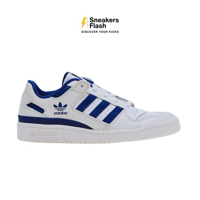 ADIDAS Forum Low Cl White Victory Blue Sepatu Sneakers Pria - IG3777 - Size 45.3