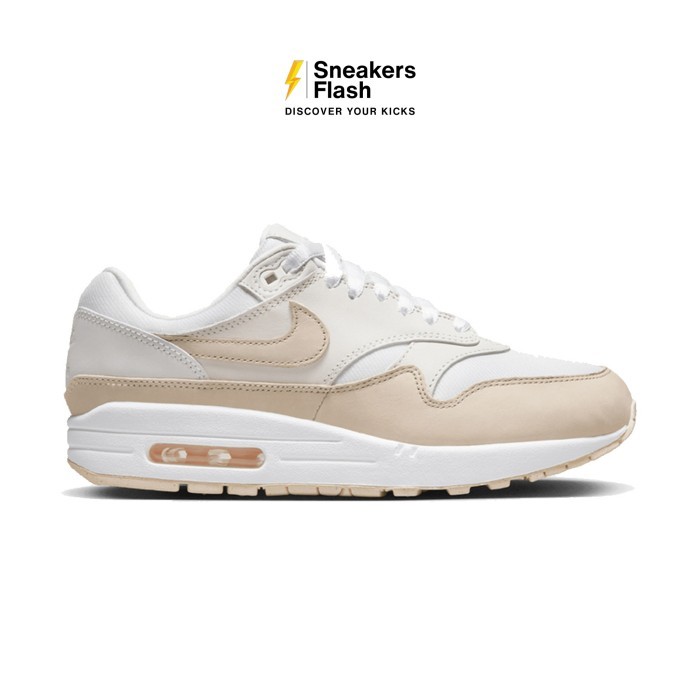NIKE Air Max 1 Prm Sanddrift Summit White Sepatu Sneakers Unisex - FB5060100 - Size 44