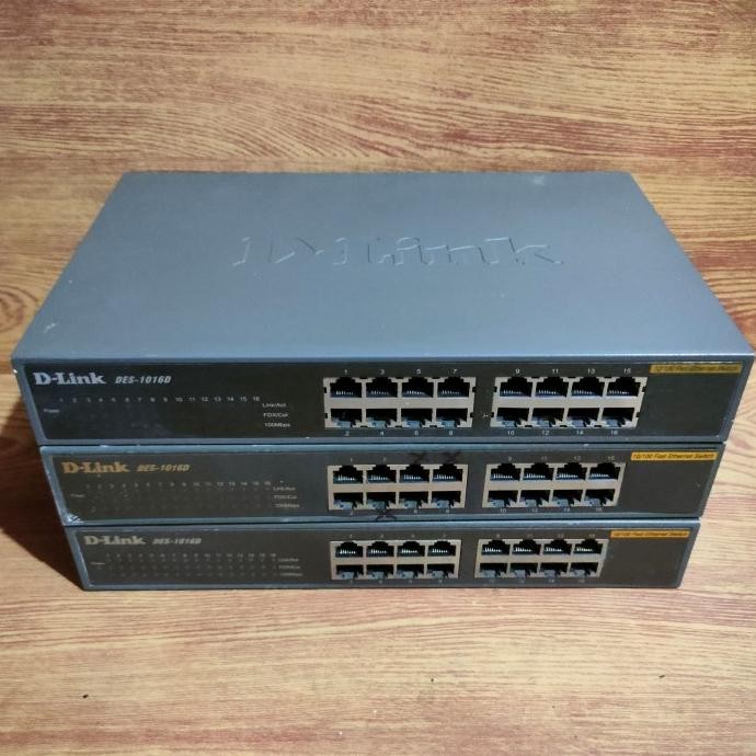 switch hub 16 port D-Link Des 1016d - DLINK 16port ethernet