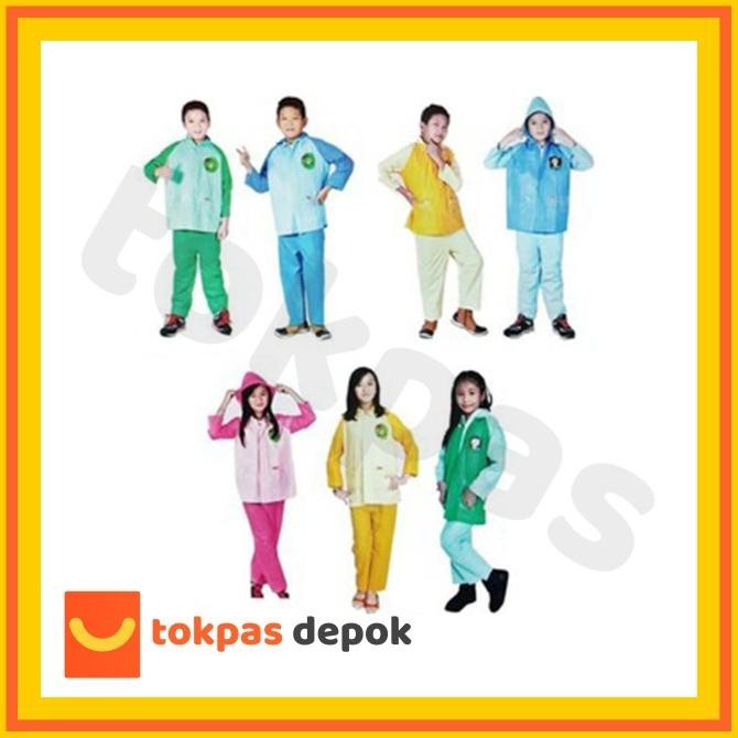 JAS HUJAN ANAK SETELAN ELMONDO NUOVO 302 KUALITAS PREMIUM