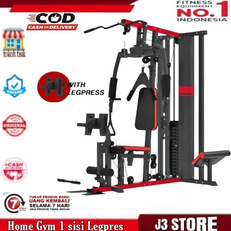 Despo Home Gym 1 Sisi Alat Olahraga Multym Alat Fitnes Gym Angkat Beban