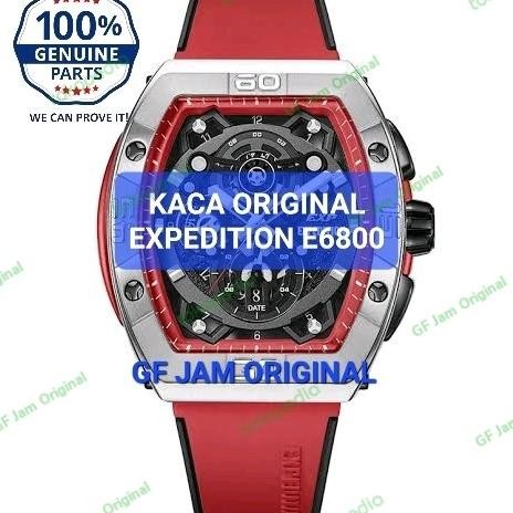KACA JAM TANGAN EXPEDITION E6800 E 6800 ORIGINAL SPARE PART 100%