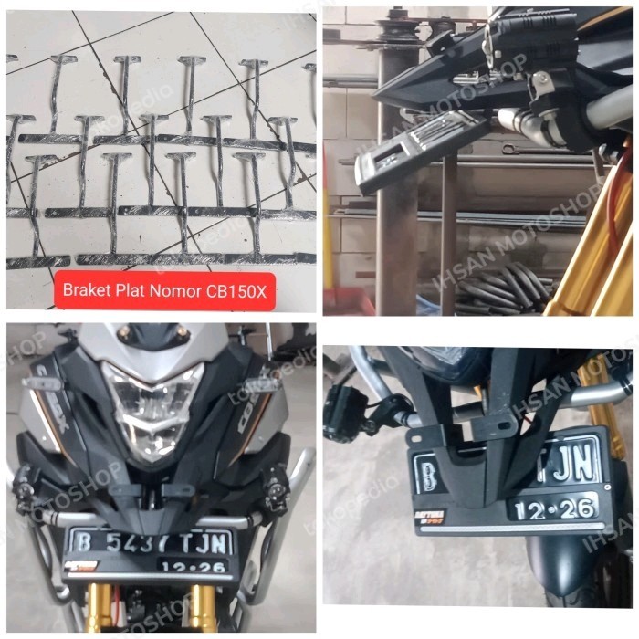 Braket Breket Plat Nomor Honda CB150X CB 150 X
