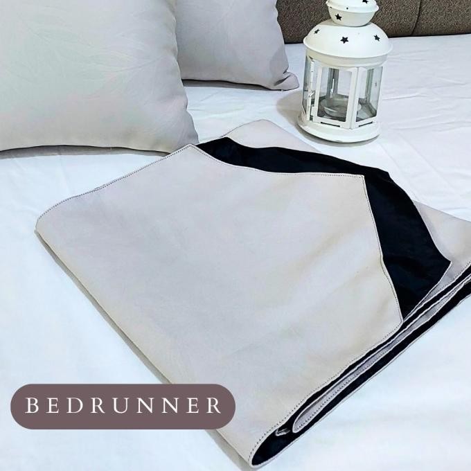 BED RUNNER HOTEL BAHAN BLACKOUT MOTIF II SELENDANG KASUR HOTEL MEWAH BLACKOUT MOTIF 1111T