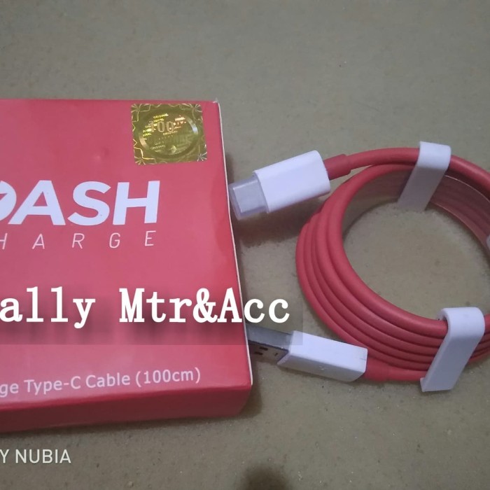 Kabel Charger Type C Dash Charge Original Support Charger Nubia M2 3A