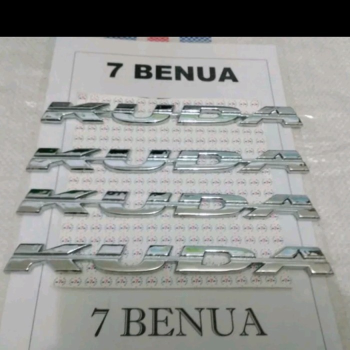 EMBLEM MITSUBISHI KUDA CHROME