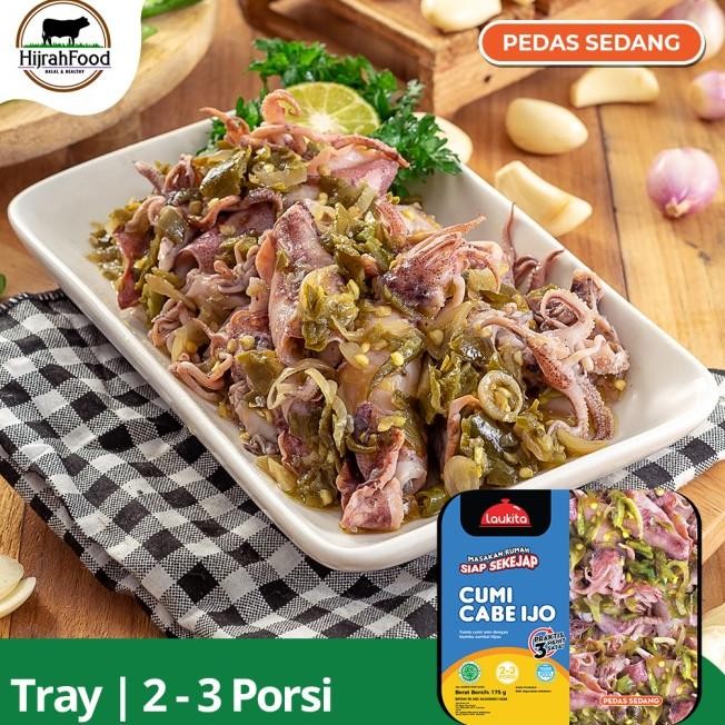 

Laukita Cu Cabe Ijo | Tus Cu Pedas Bumbu Sambal Hijau Siap Saji
