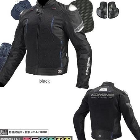 Jacket Komine Jk107 Mesh Titanium Jaket Komine Jk 107 Touring Motor Diskon