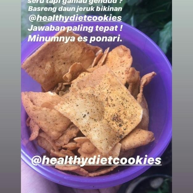 

Basreng Keto Pedas Daun Jeruk