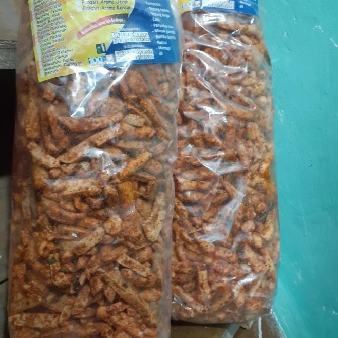 

Basreng Stik Daun Jeruk Pedas 1Bal