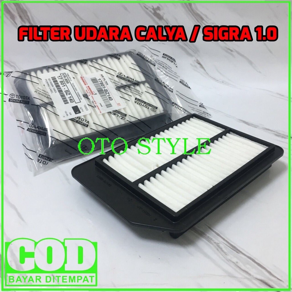 FILTER UDARA CALYA - AIR FILTER CALYA SIGRA 1.0 17801-BZ140