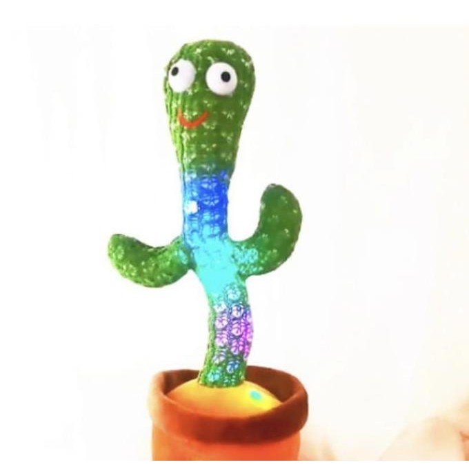 Tiktok Mainan Boneka Kaktus Joget Cactus Dance Dancing Bicara Goyang