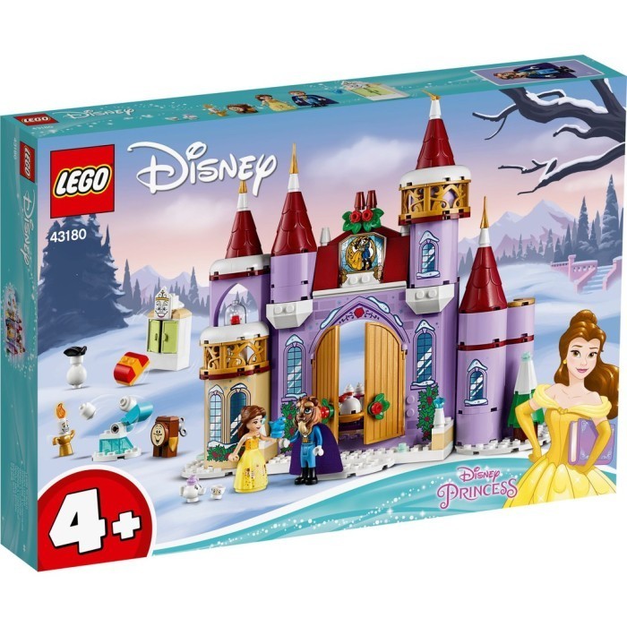 LEGO 43180 Belle's Castle Winter Celebration