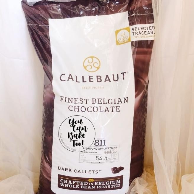 

Callebaut 811 Dark Chocolate Couveture 54,5% 10Kg Diskon