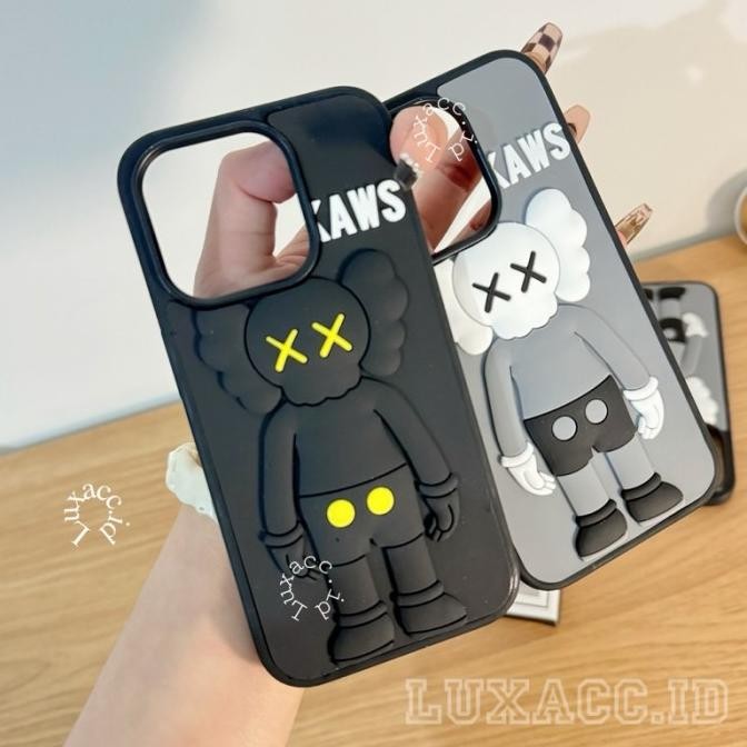 Cute Kaws Case iPhone 13 Pro Max 14 Pro Max 15 Pro Max PROMO