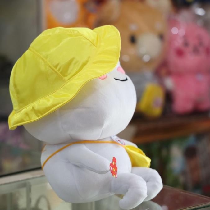 Boneka Pentol Quby Doll Cute baby Tas sekolah & Topi