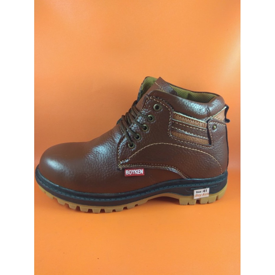 HARGA DISC - SEPATU SAFETY BOYKEN TALI BERKUALITAS HARGA TERJANGKAU