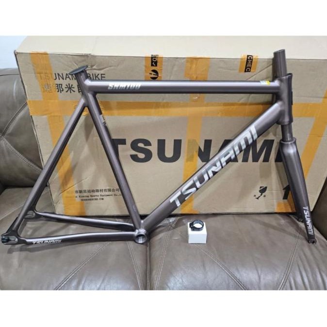 Frame Sepeda Fixie Tsunami Bike SNM100 Alloy KT7