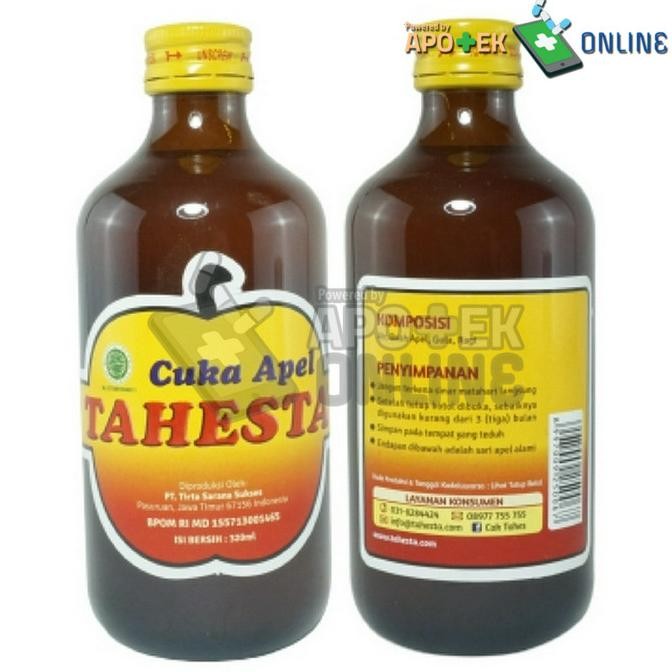 

TAHESTA CUKA APEL 300 ML / SUPLEMEN / DAYA TAHAN TUBUH