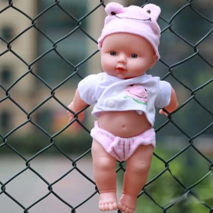 Boneka Bayi Lembut bahan Silikon Vinyl Untuk Hadiah Anak Perempuan