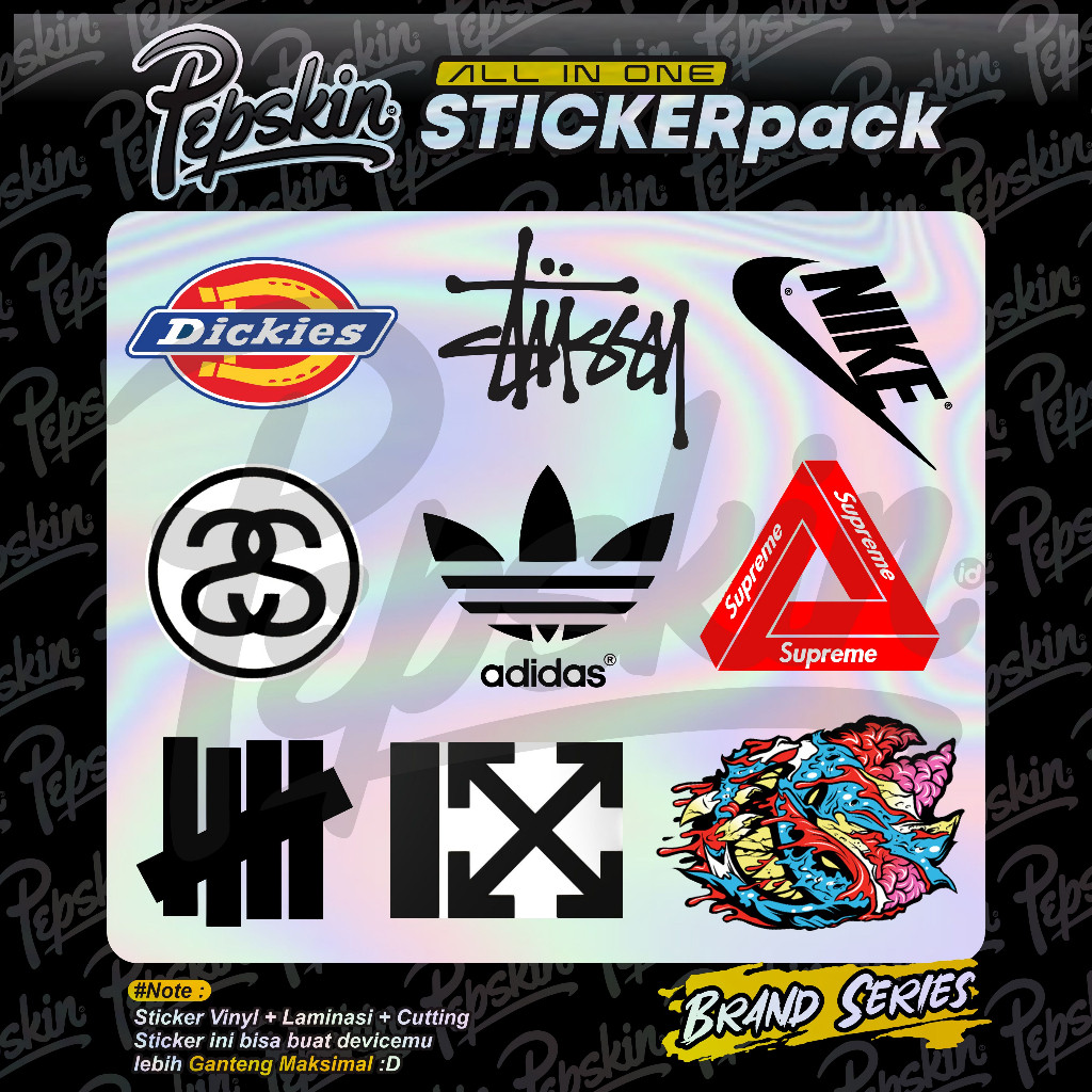 

Wrap* Pack Hologram Brandmix 06 Wrap Skin Stiker Garksin CUSTOM Gratis (2pcs)