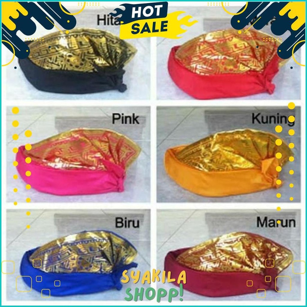 Udeng Pencak Silat Udeng Bali Udeng Seni Ikat Kepala Setengah Jadi Termurah Bisa Cod (Cod)