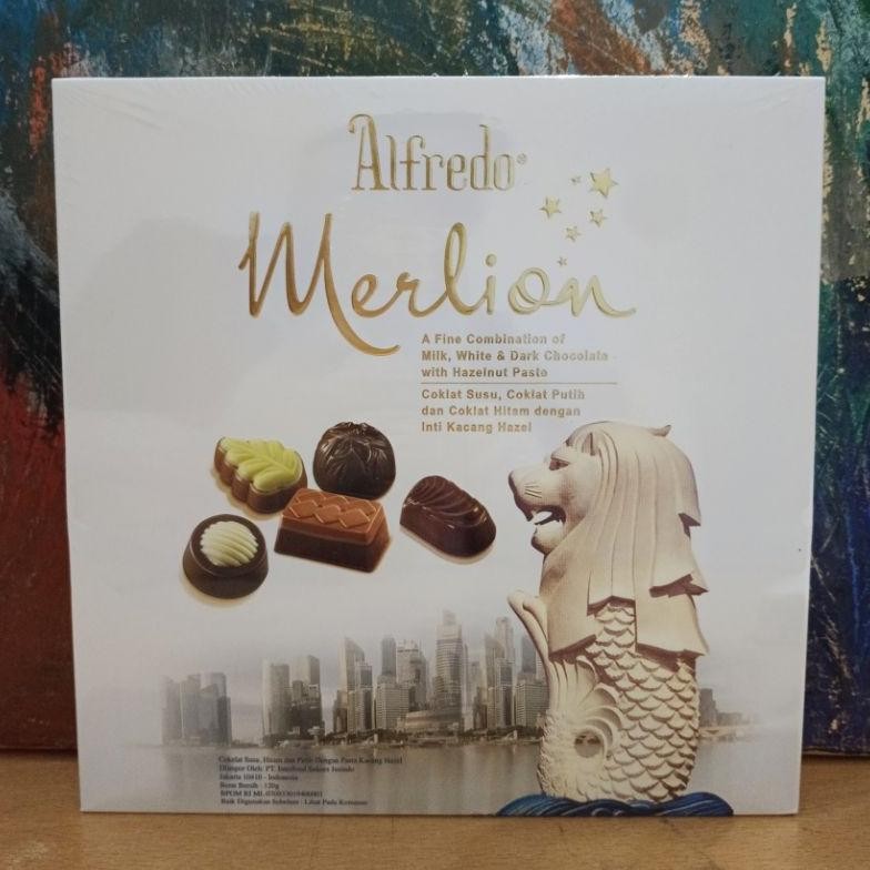 

CR - Alfredo 120gr Merlion Milk Chocolate Coklat Putih Hitam Hazelnut TERLARIS