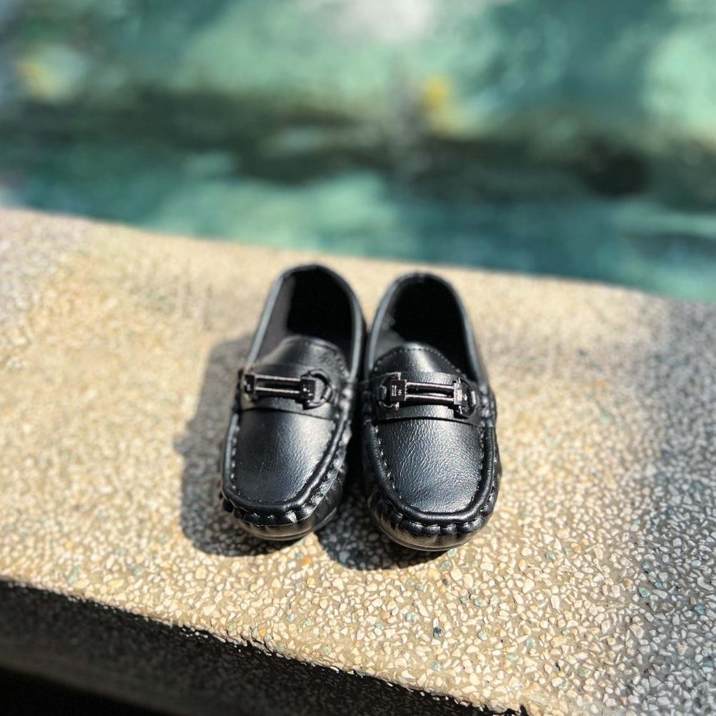 CR - GLORYKIDZ SHB451 Sepatu Pantofel Anak Laki Laki 1 Tahun - 6 Tahun Sepatu Formal Pansus Anak Cow